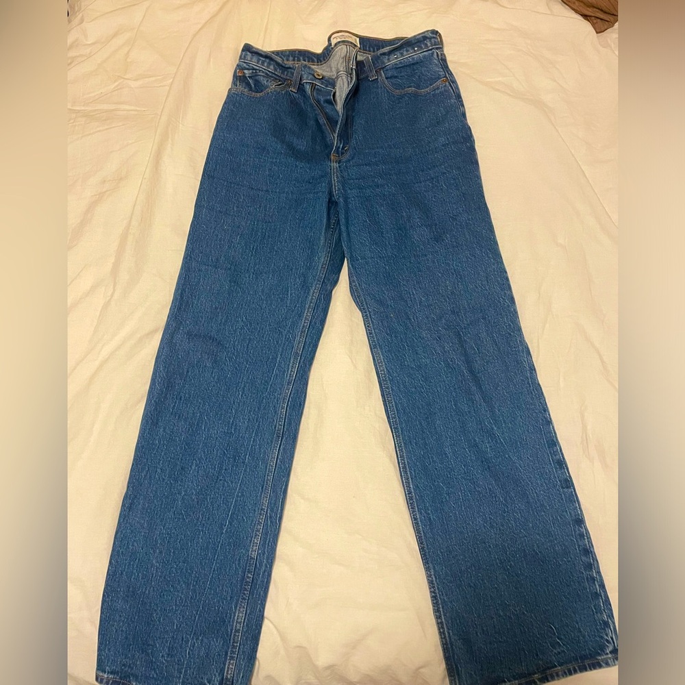 90s high waist relaxed fit Abercrombie jeans